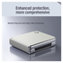 Nillkin Leather CamShield Samsung Z Flip 6 / 7 FE Hoesje met Camera Slider Wit afbeelding 8