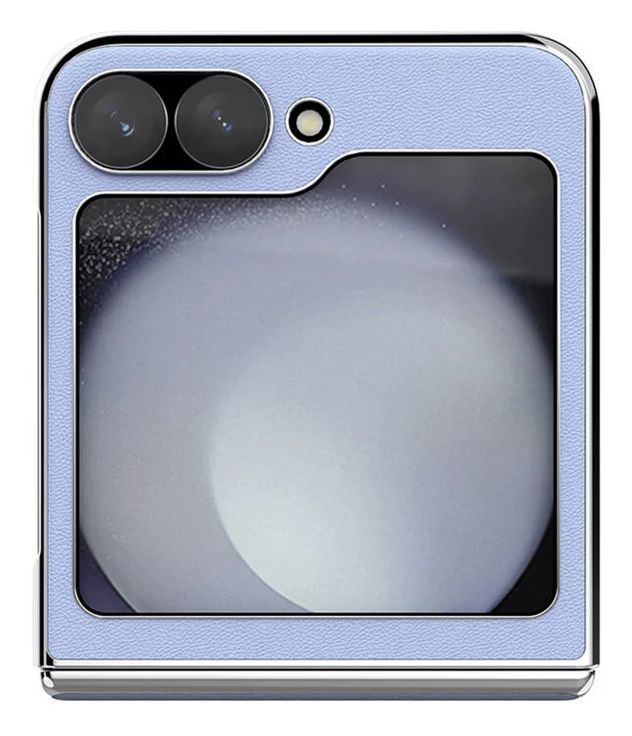 Nillkin Leather CamShield Samsung Z Flip 6 / 7 FE Hoesje met Camera Slider Paars afbeelding 3