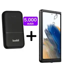 SBG Outdoor Case Samsung Galaxy S23 Ultra met Buddi Go powerbank afbeelding