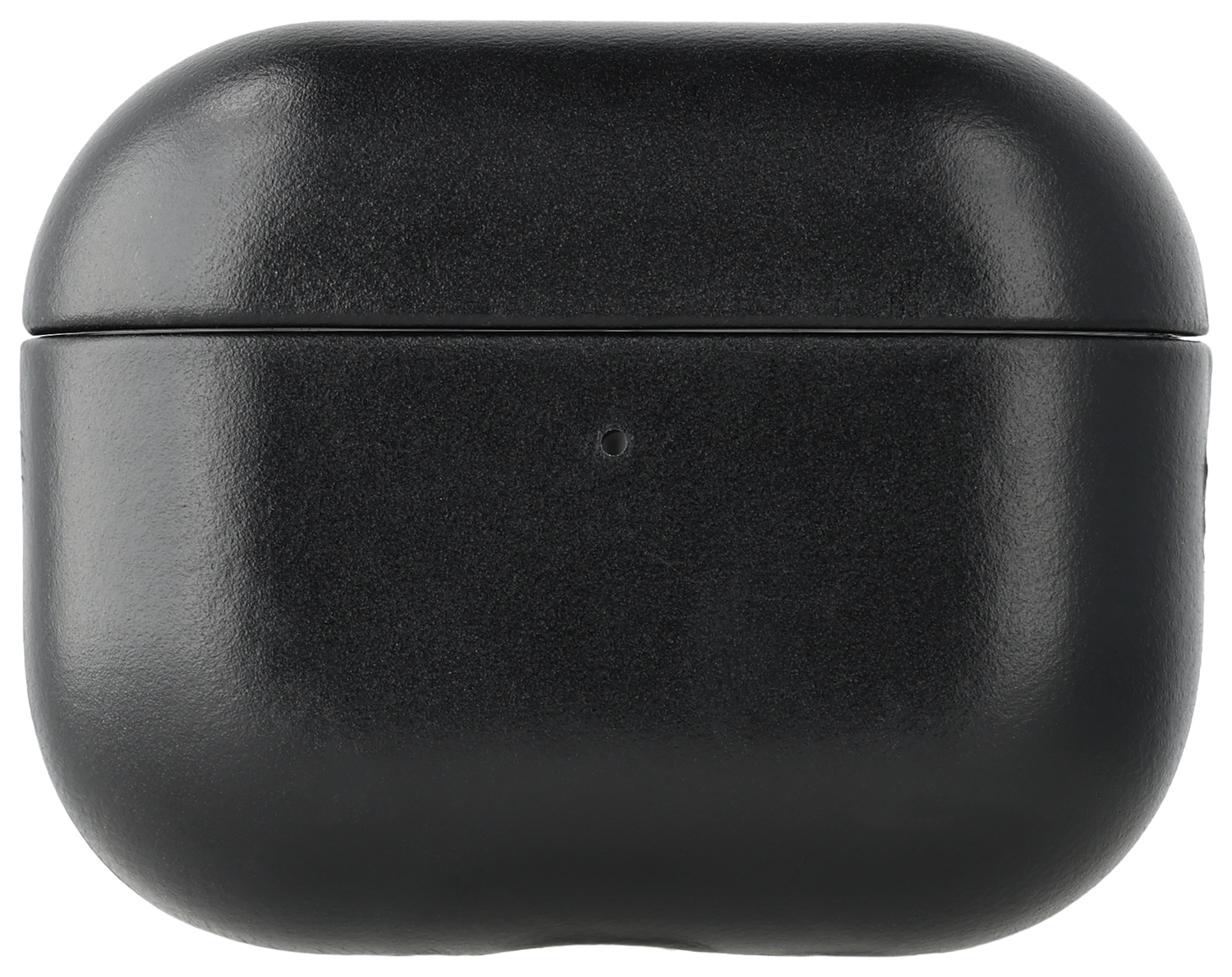 Rosso Deluxe Apple AirPods Pro 2 Hoesje Echt Leer Case Zwart afbeelding 2