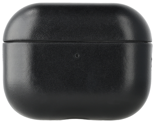 Rosso Deluxe Apple AirPods Pro 2 Hoesje Echt Leer Case Zwart afbeelding 2
