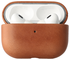 Rosso Deluxe Apple AirPods Pro 2 Hoesje Echt Leer Case Bruin