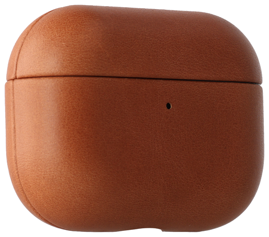 Rosso Deluxe Apple AirPods Pro 3 Hoesje Echt Leer Case Bruin afbeelding 5