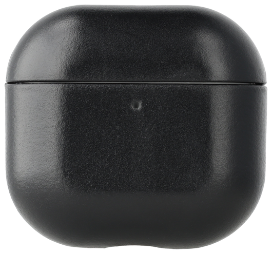 Rosso Deluxe Apple AirPods 4 Hoesje Echt Leer Case Zwart afbeelding 2