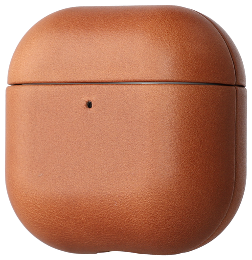 Rosso Deluxe Apple AirPods 4 Hoesje Echt Leer Case Bruin afbeelding 4