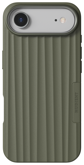 Nudient Bold Case Apple iPhone Air Hoesje Siliconen met MagSafe Groen afbeelding 1