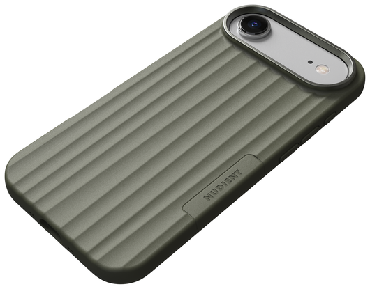 Nudient Bold Case Apple iPhone Air Hoesje Siliconen met MagSafe Groen afbeelding 2
