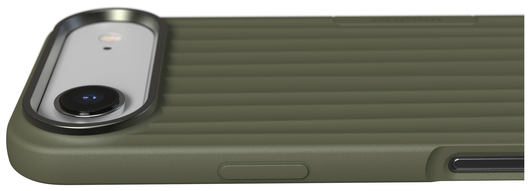 Nudient Bold Case Apple iPhone Air Hoesje Siliconen met MagSafe Groen afbeelding 5