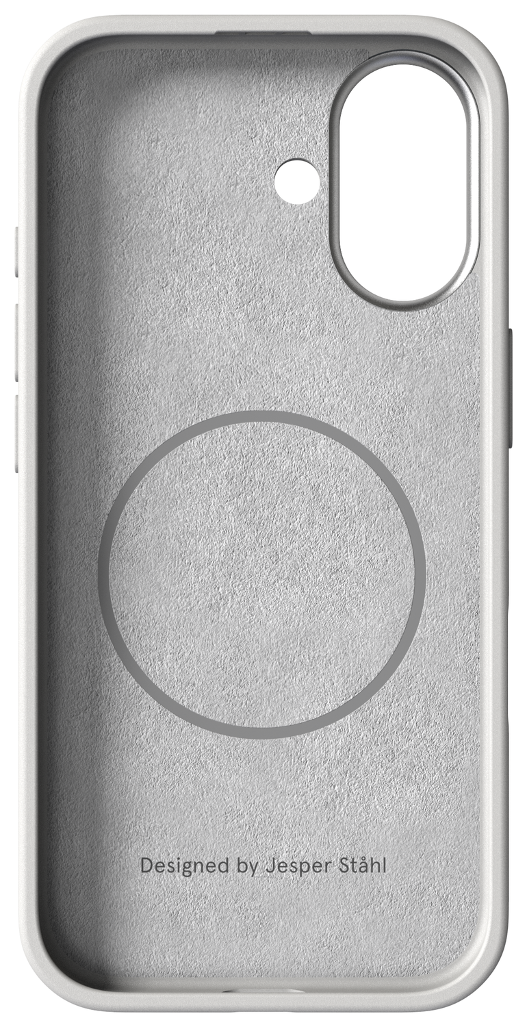 Nudient Bold Case Apple iPhone 17 Hoesje Siliconen met MagSafe Wit afbeelding 4