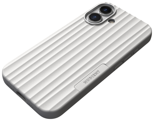 Nudient Bold Case Apple iPhone 17 Hoesje Siliconen met MagSafe Wit afbeelding 3