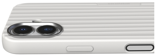Nudient Bold Case Apple iPhone 17 Hoesje Siliconen met MagSafe Wit afbeelding 5