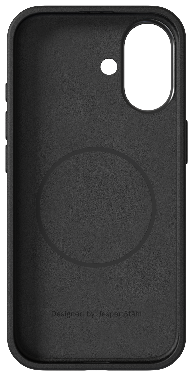 Nudient Bold Case Apple iPhone 17 Hoesje Siliconen met MagSafe Zwart afbeelding 4