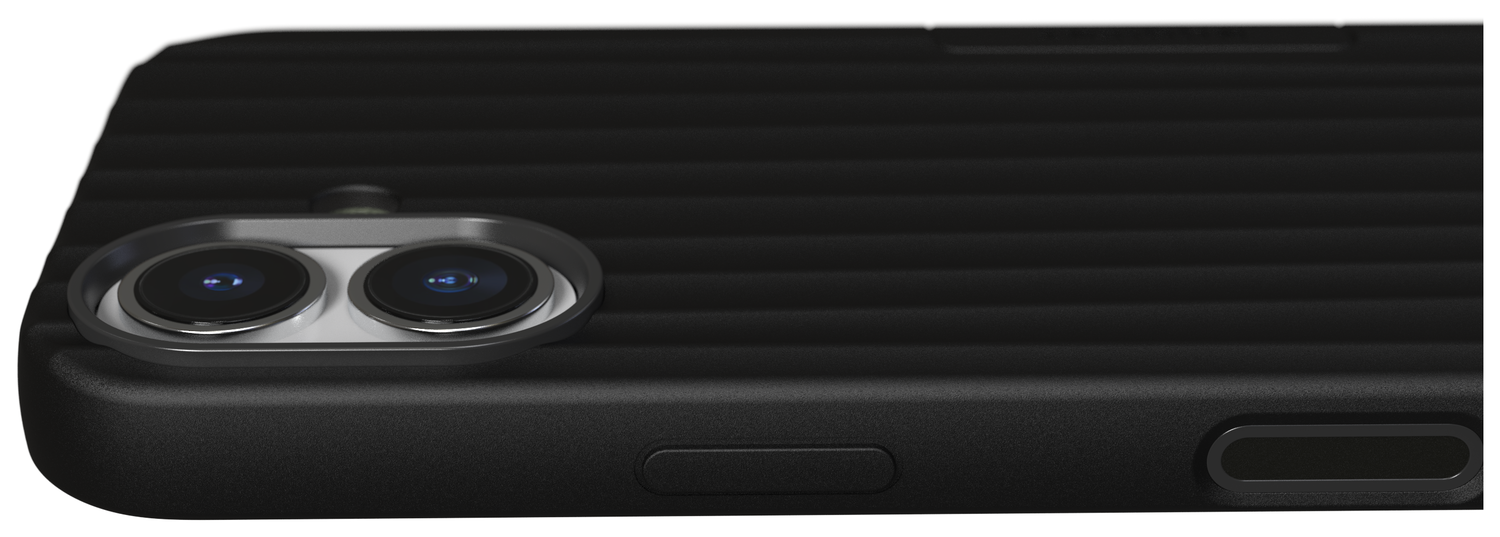 Nudient Bold Case Apple iPhone 17 Hoesje Siliconen met MagSafe Zwart afbeelding 5