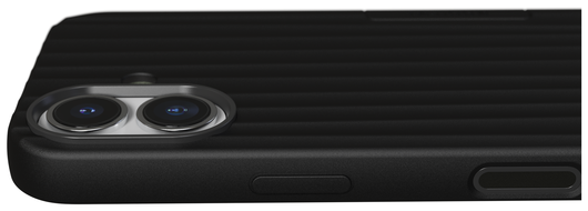 Nudient Bold Case Apple iPhone 17 Hoesje Siliconen met MagSafe Zwart afbeelding 5