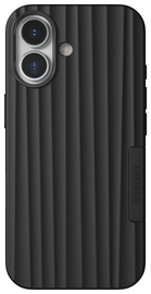 Nudient Bold Case Apple iPhone 17 Hoesje Siliconen met MagSafe Zwart