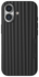 Nudient Bold Case Apple iPhone 17 Hoesje Siliconen met MagSafe Zwart