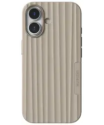 Nudient Bold Case Apple iPhone 17 Hoesje Siliconen met MagSafe Beige afbeelding
