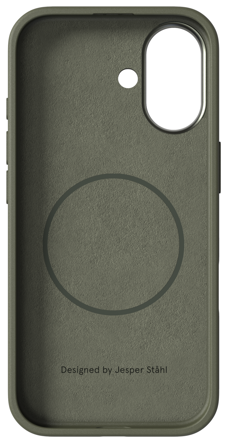 Nudient Bold Case Apple iPhone 17 Hoesje Siliconen met MagSafe Groen afbeelding 4