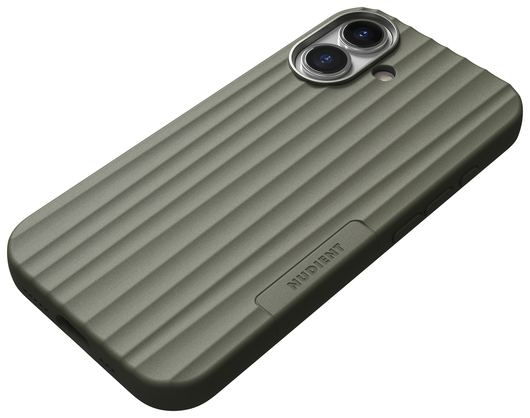 Nudient Bold Case Apple iPhone 17 Hoesje Siliconen met MagSafe Groen afbeelding 2