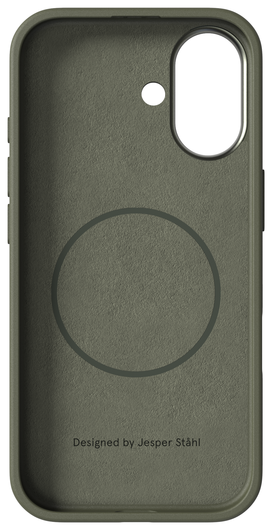 Nudient Bold Case Apple iPhone 17 Hoesje Siliconen met MagSafe Groen afbeelding 4