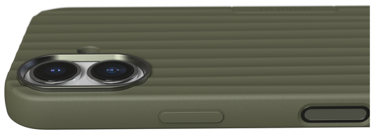 Nudient Bold Case Apple iPhone 17 Hoesje Siliconen met MagSafe Groen afbeelding 5