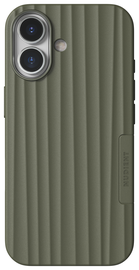 Nudient Bold Case Apple iPhone 17 Hoesje Siliconen met MagSafe Groen