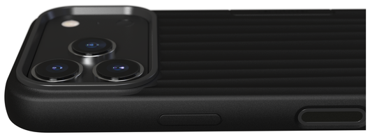 Nudient Bold Case Apple iPhone 17 Pro Hoesje Siliconen met MagSafe Zwart afbeelding 5