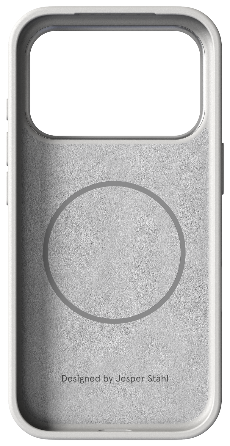 Nudient Bold Case Apple iPhone 17 Pro Max Hoesje Siliconen met MagSafe Wit afbeelding 4