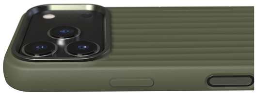 Nudient Bold Case Apple iPhone 17 Pro Max Hoesje Siliconen met MagSafe Groen afbeelding 5