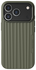 Nudient Bold Case Apple iPhone 17 Pro Max Hoesje Siliconen met MagSafe Groen afbeelding 1