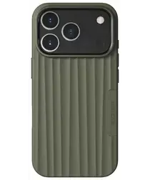 Nudient Bold Case Apple iPhone 17 Pro Hoesje Siliconen met MagSafe Groen afbeelding