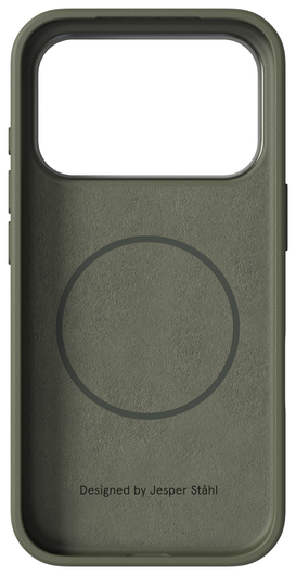 Nudient Bold Case Apple iPhone 17 Pro Hoesje Siliconen met MagSafe Groen afbeelding 4