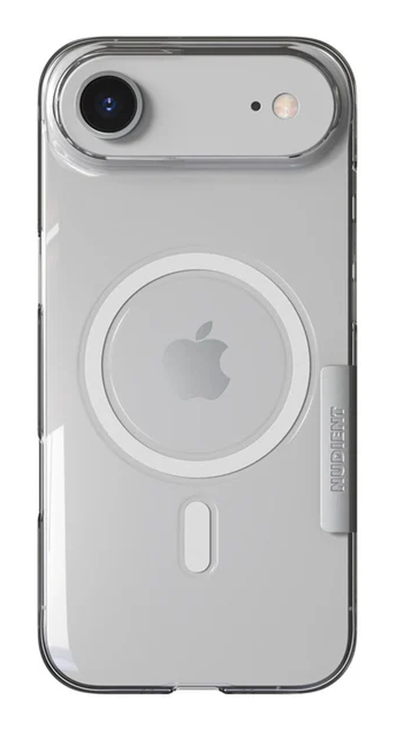 Nudient Thin Case V6 Apple iPhone Air Hoesje MagSafe Transparant afbeelding 1