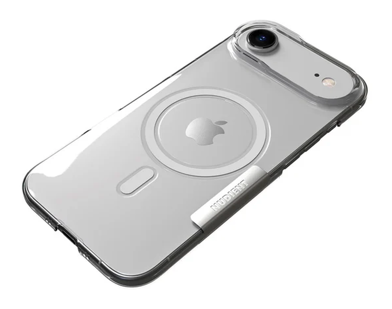 Nudient Thin Case V6 Apple iPhone Air Hoesje MagSafe Transparant afbeelding 3
