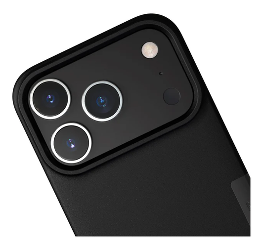 Nudient Thin Case V6 Apple iPhone 17 Pro Hoesje MagSafe Zwart afbeelding 3