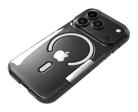 Nudient Thin Case V6 Apple iPhone 17 Pro Hoesje MagSafe Transparant afbeelding 3