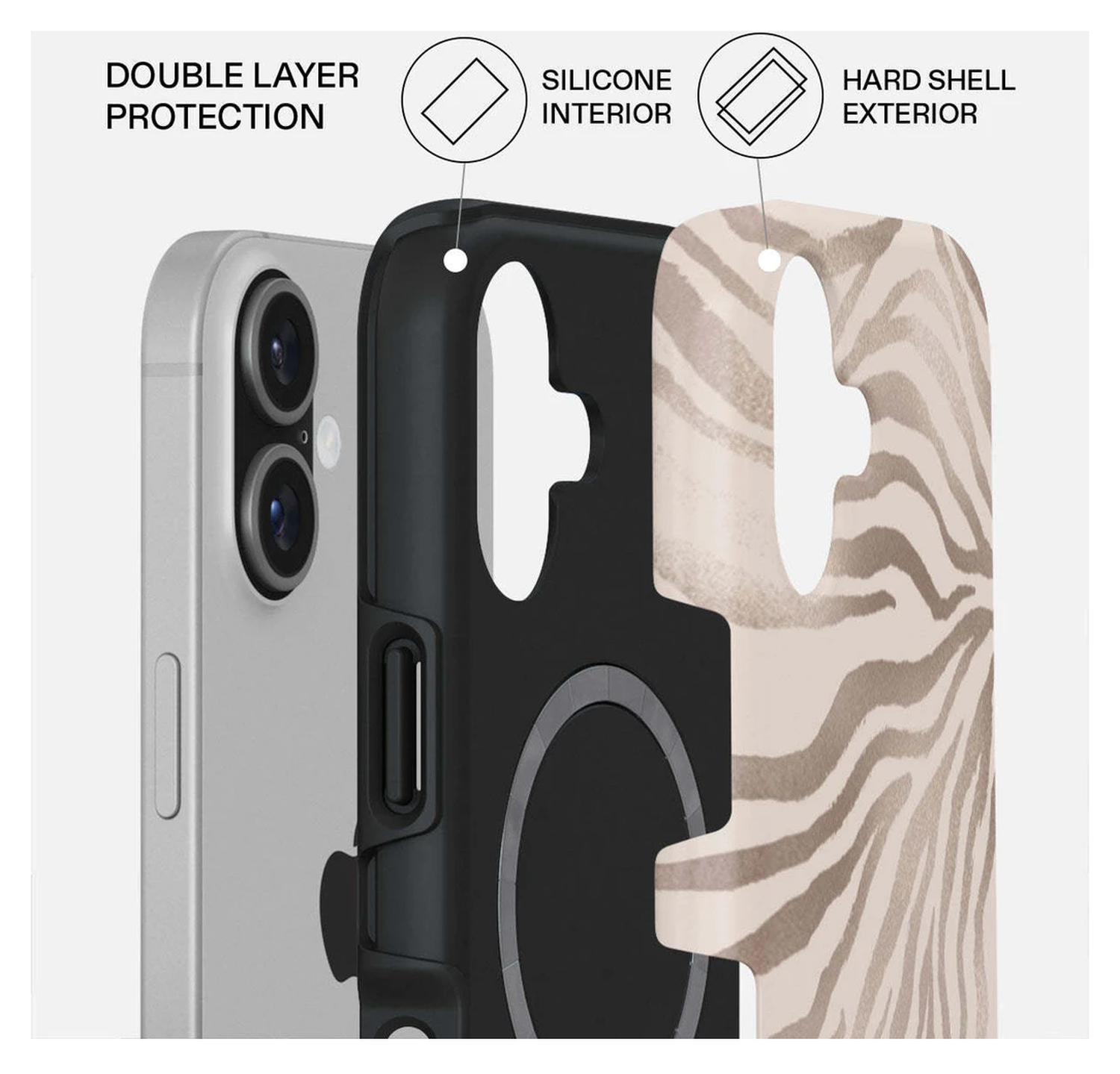 Burga Tough MagSafe Apple iPhone 17 Hoesje Back Cover Lustre afbeelding 2