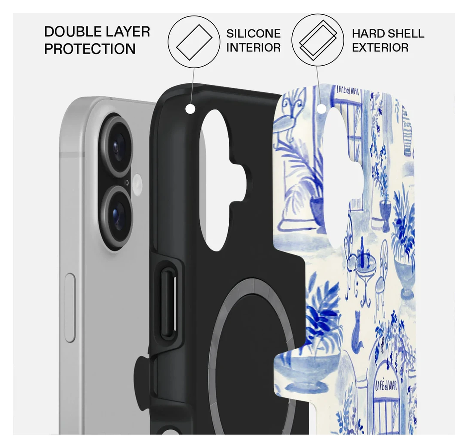 Burga Tough MagSafe Apple iPhone 17 Hoesje Back Cover Sobremesa afbeelding 2