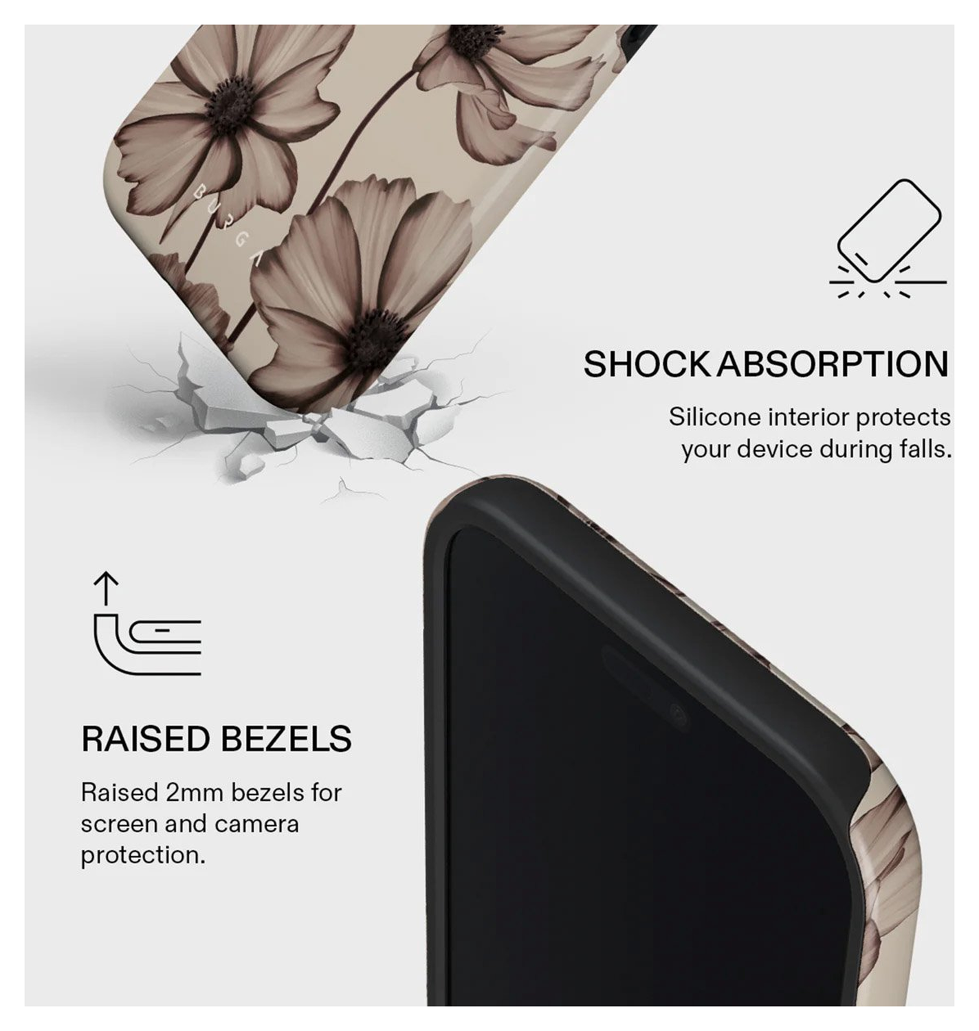 Burga Tough MagSafe Apple iPhone Air Hoesje Back Cover Barely Yours afbeelding 4