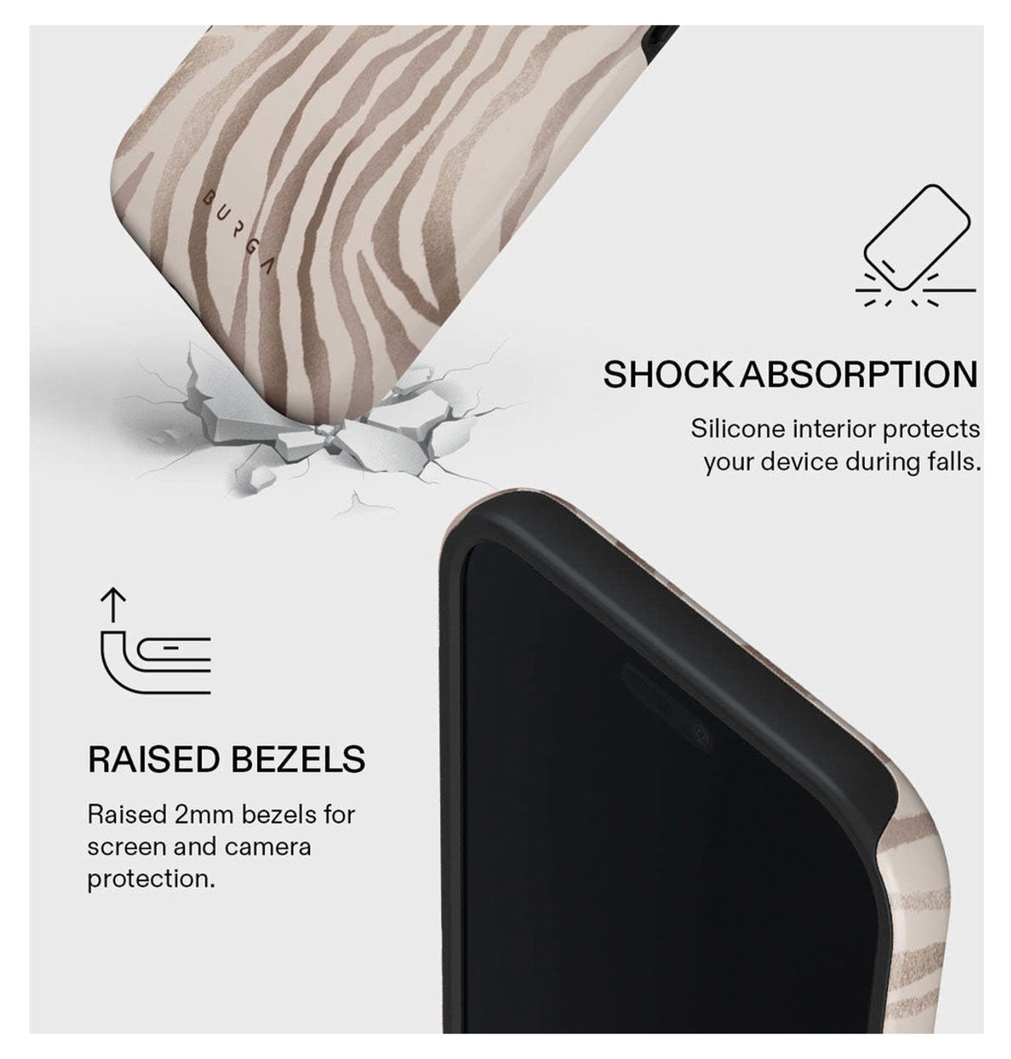 Burga Tough MagSafe Apple iPhone Air Hoesje Back Cover Lustre afbeelding 4