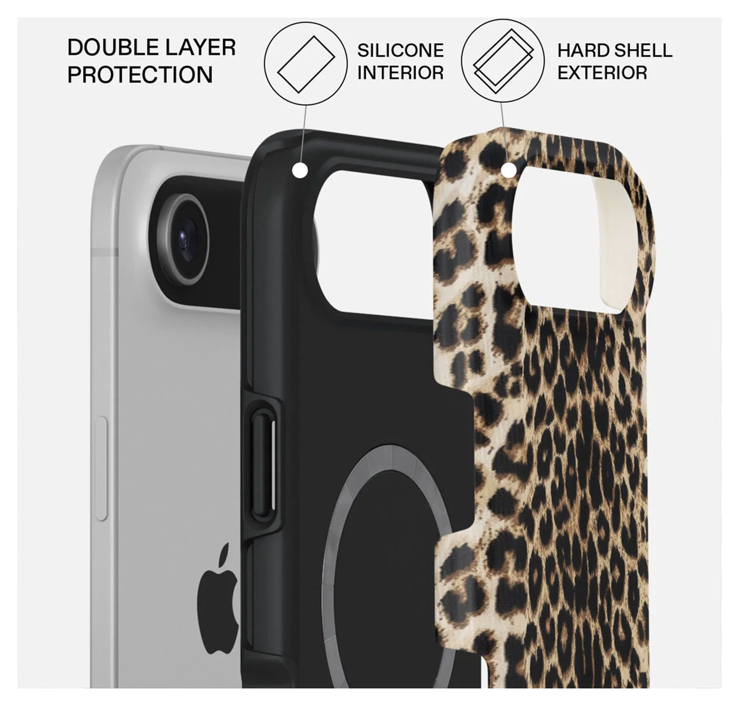 Burga Tough MagSafe Apple iPhone Air Hoesje Back Cover Player afbeelding 2