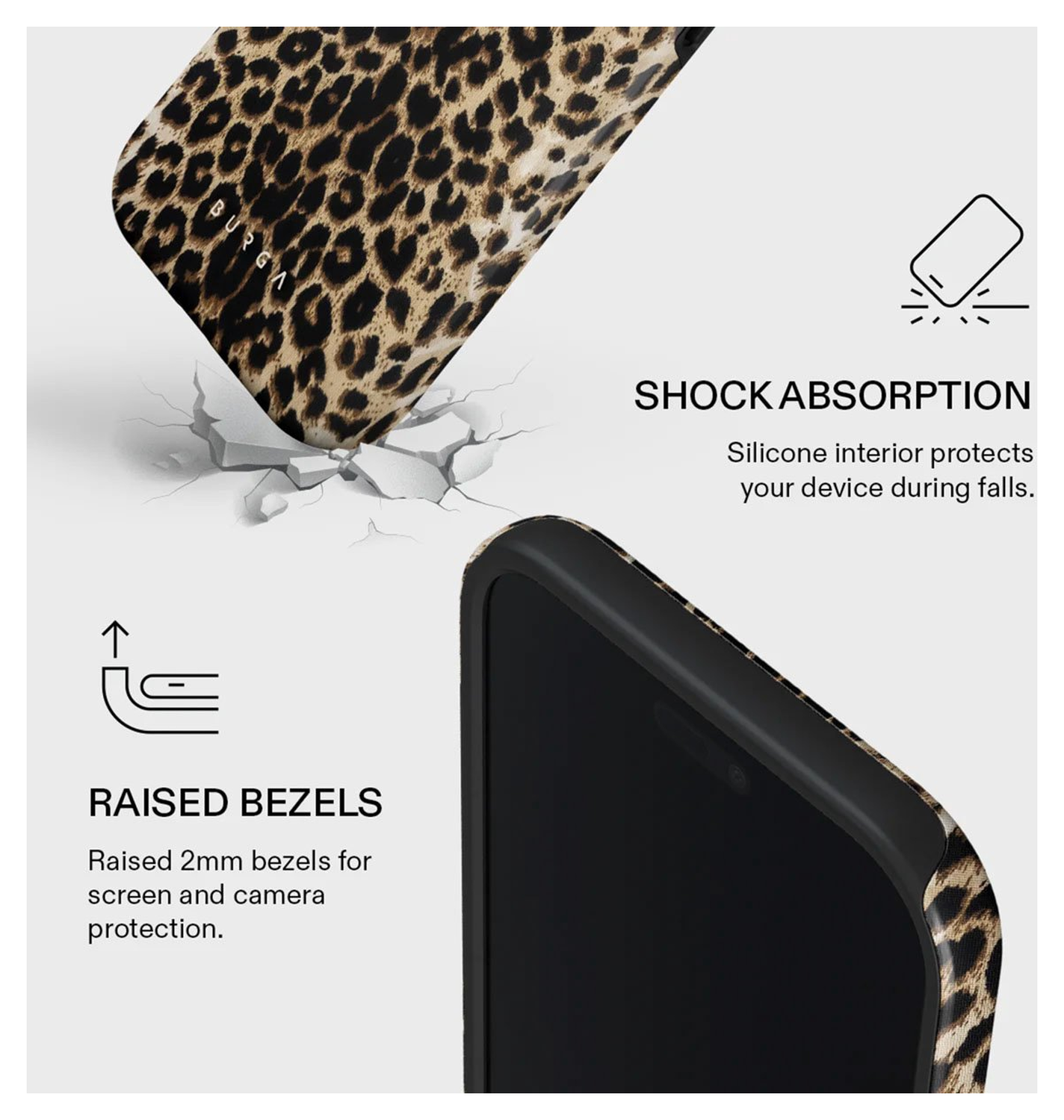 Burga Tough MagSafe Apple iPhone Air Hoesje Back Cover Player afbeelding 4