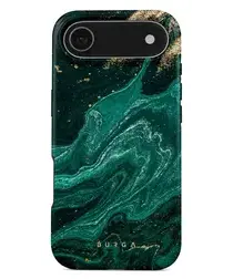 Burga Tough MagSafe Apple iPhone Air Hoesje Back Cover Emerald Pool afbeelding