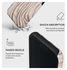 Burga Tough MagSafe Apple iPhone 17 Pro Hoesje Back Cover Lustre afbeelding 4
