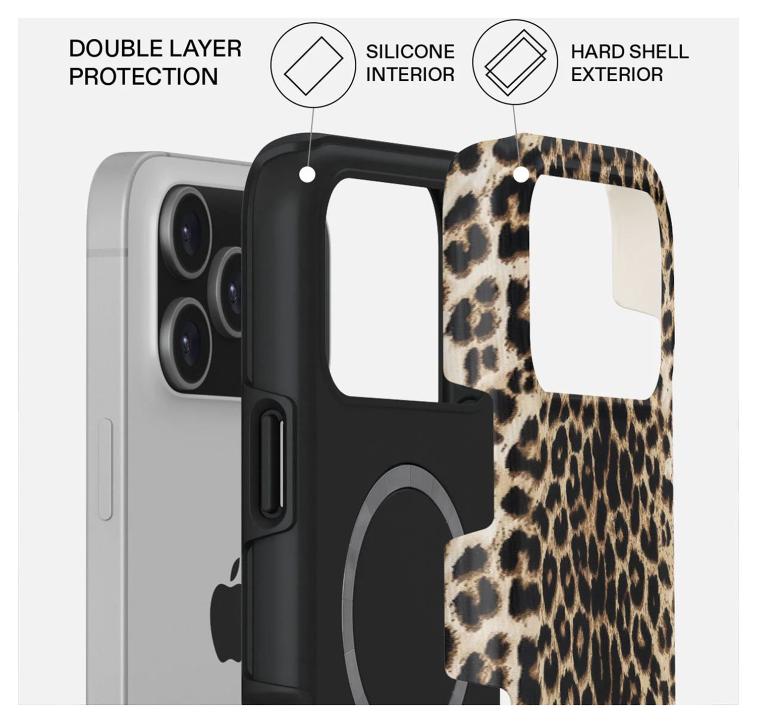 Burga Tough MagSafe Apple iPhone 17 Pro Hoesje Back Cover Player afbeelding 2