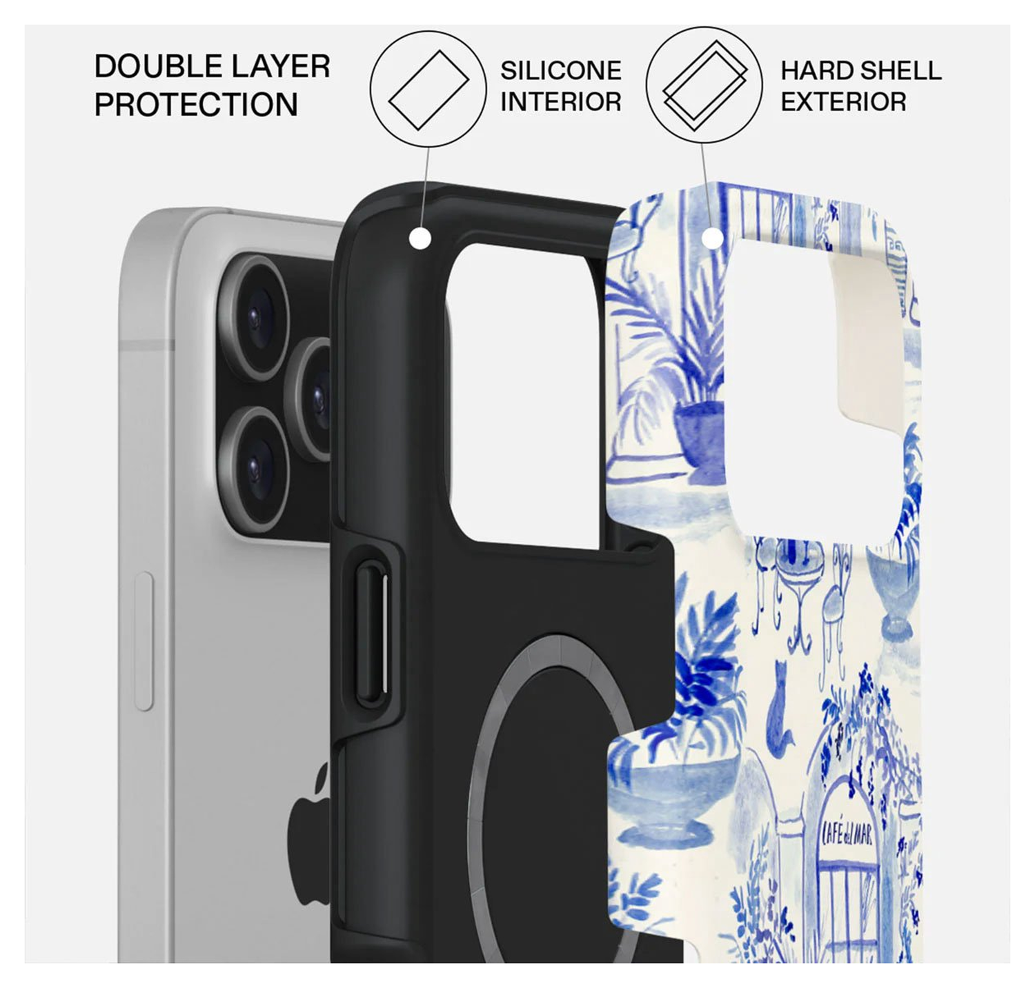 Burga Tough MagSafe Apple iPhone 17 Pro Hoesje Back Cover Sobremesa afbeelding 2