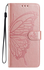 Xiaomi Redmi Note 14 Pro 4G Hoesje Vlinder Bloem Book Case Pasjeshouder Roze afbeelding 4