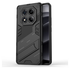 Xiaomi Redmi Note 14 Pro 4G Hoesje Shockproof Kickstand Back Cover Zwart afbeelding 1