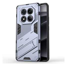 Xiaomi Redmi Note 14 Pro 4G Hoesje Shockproof Kickstand Back Cover Blauw