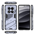 Xiaomi Redmi Note 14 Pro 4G Hoesje Shockproof Kickstand Back Cover Blauw afbeelding 4